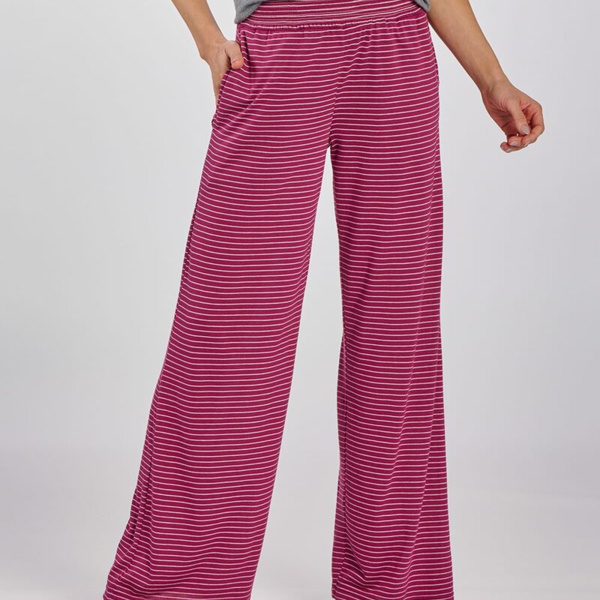 Women's Evelyn Wide Leg Lounge Pants Thumbnail