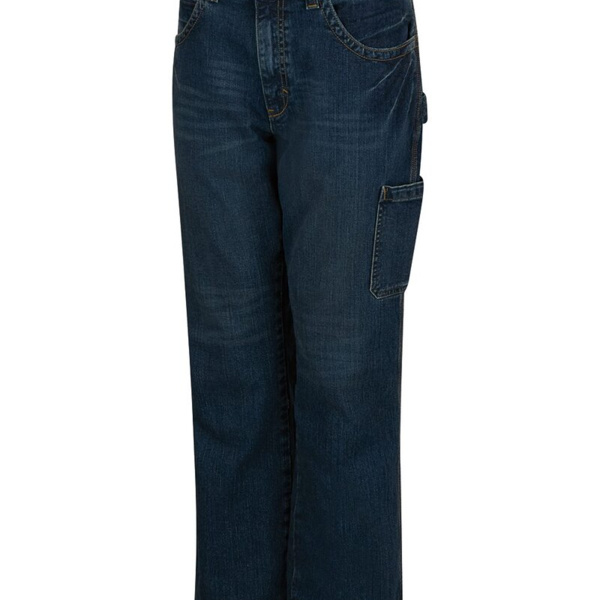 Men's Stretch Denim Dungaree Jeans Thumbnail