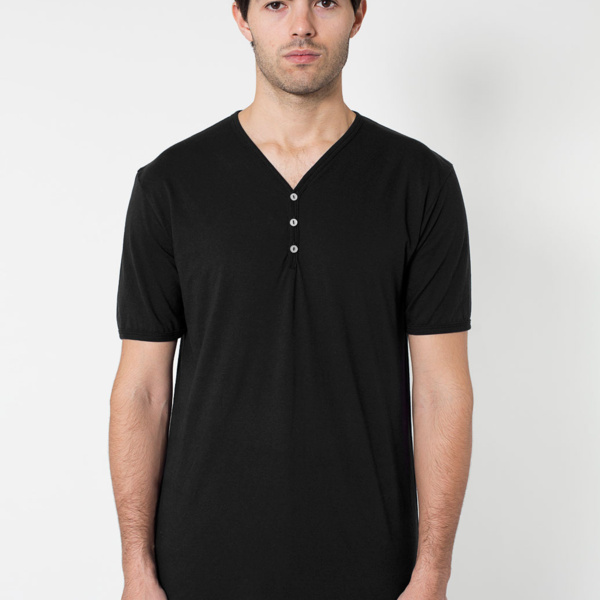 2471 Fine Jersey S/S Henley Thumbnail