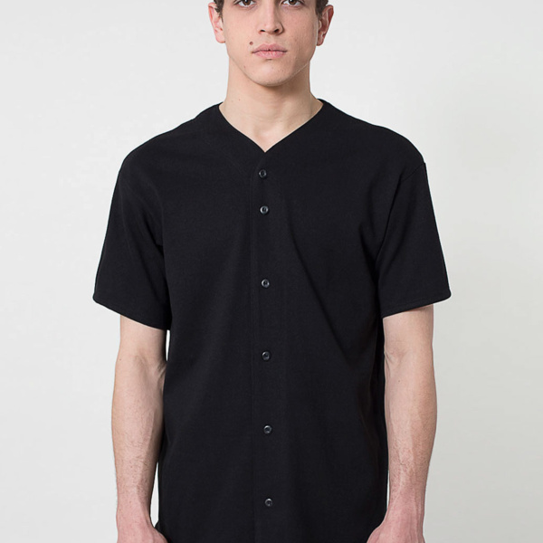 1403 Thick Knit Jersey Baseball Tee Thumbnail