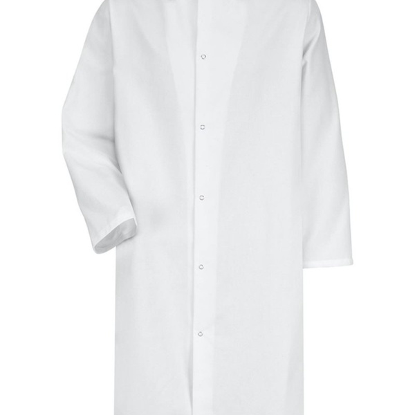 Unisex Gripper - Front Butcher Frock - No Pockets Thumbnail